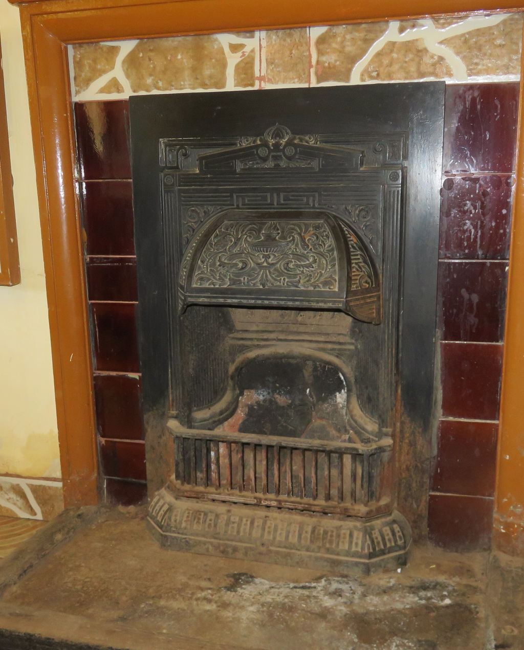 Wakkerstroom school fireplace